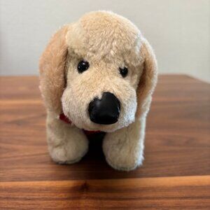 Webkinz Yellow Lab plush with costume (plush only, no codes)